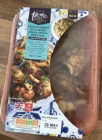 Chicken Wings With Herby Green Zhoug Dressing