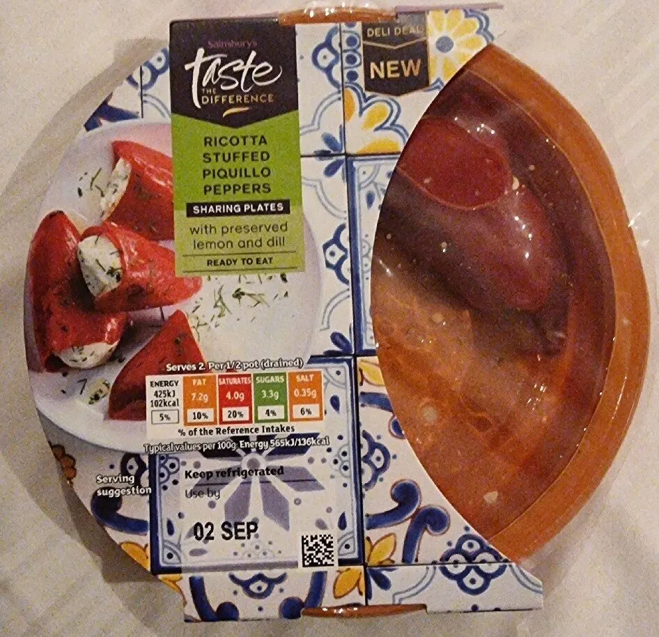 Ricotta Stuffed Piquillo Peppers