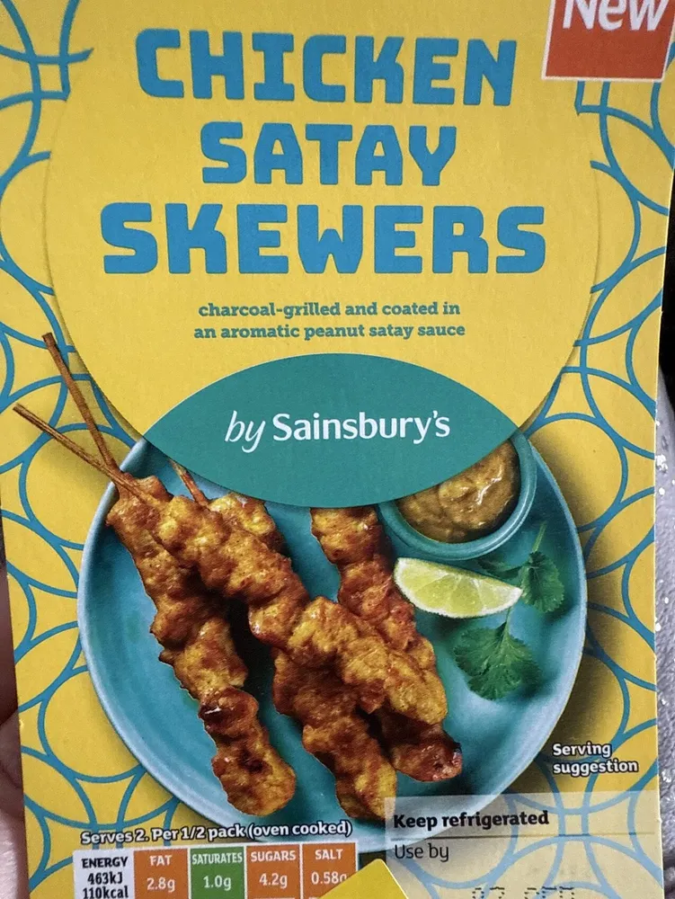 Chicken Satay Skewers