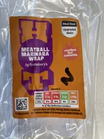 Meatball Marinara Wrap