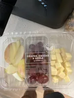 Grapes, Cheese & Apple
