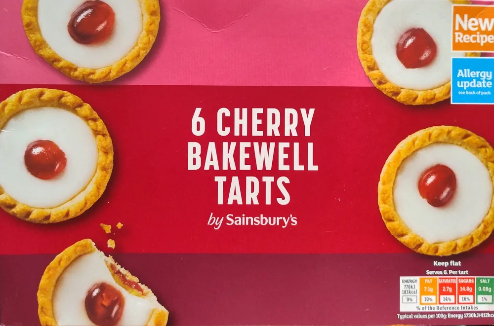 Cherry Bakewell Tarts