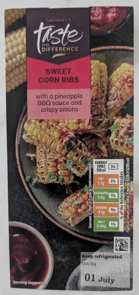 Sweet Corn Ribs
