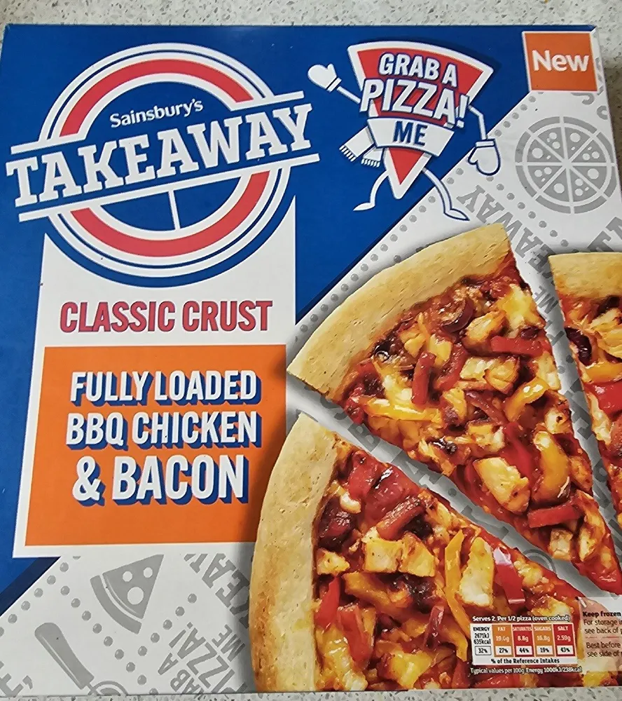 Classic Crust Fully Loaded BBQ Chicken & Bacon