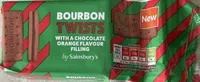 OURBON BOURBON TWISTS WITH A CHOCOLATE ORANGE FLAV