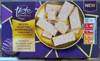 Spiced Scottish Shortbread Fingers