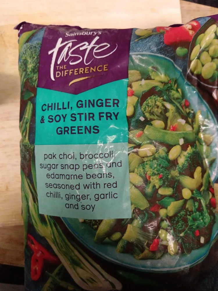 Chilli, Ginger & Soy Stir Fry Greens