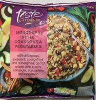 Moroccan Style Couscous & Vegetables
