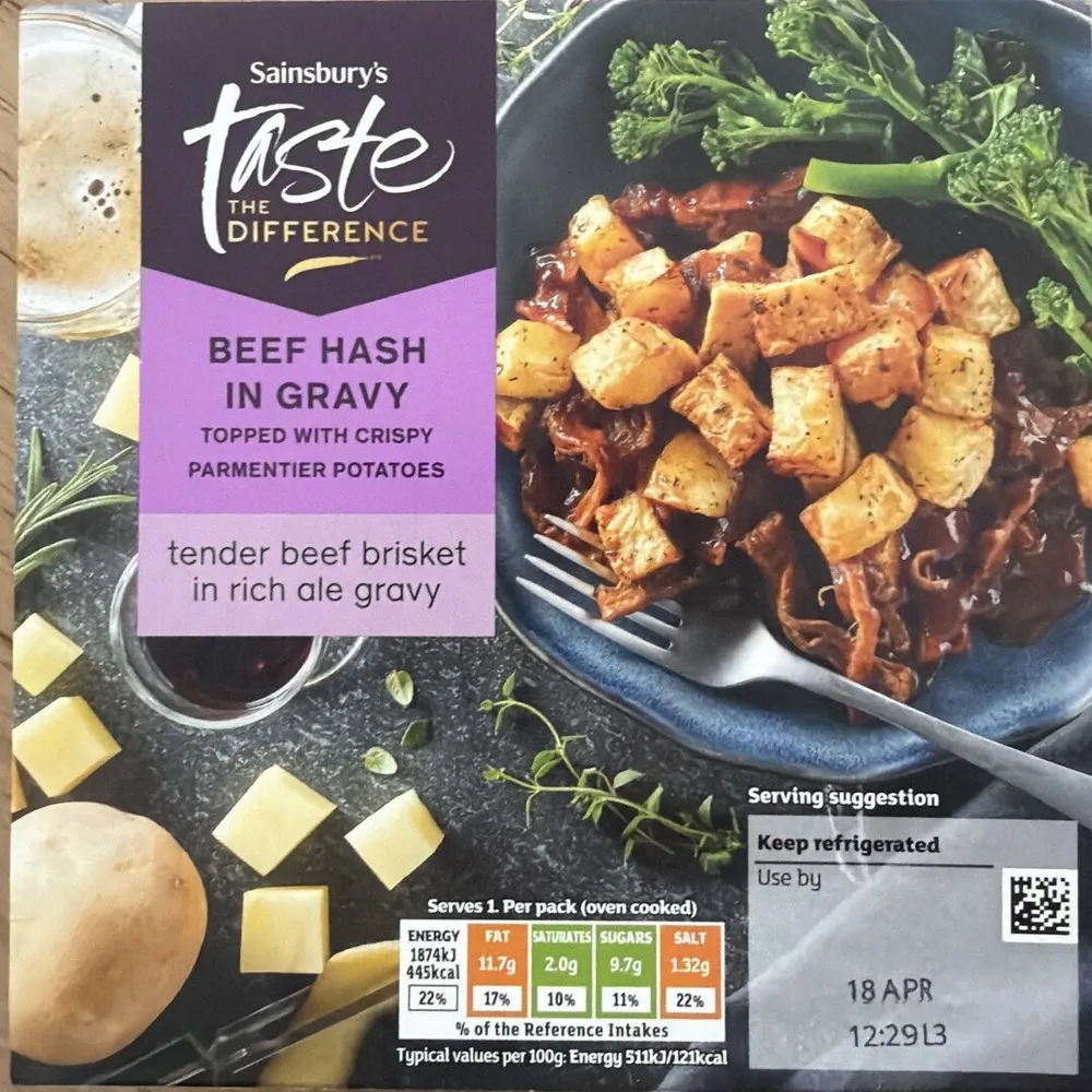 Beef Hash In Gravy
