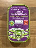 Scottish Mackerel Fillets In Sweet Chilli & Lime Sauce