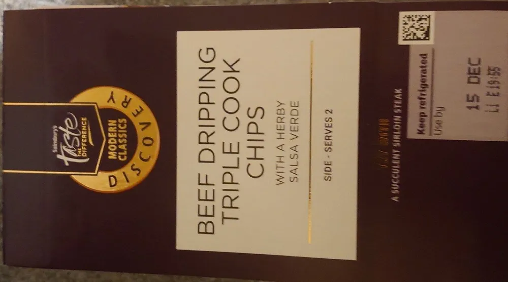 Beef Dripping Triple Cook Chips