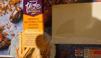 Sainsbury's taste DIFFERENCE GINGER & BUTTERSCOTCH