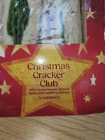 Christmas Cracker Club Sandwich