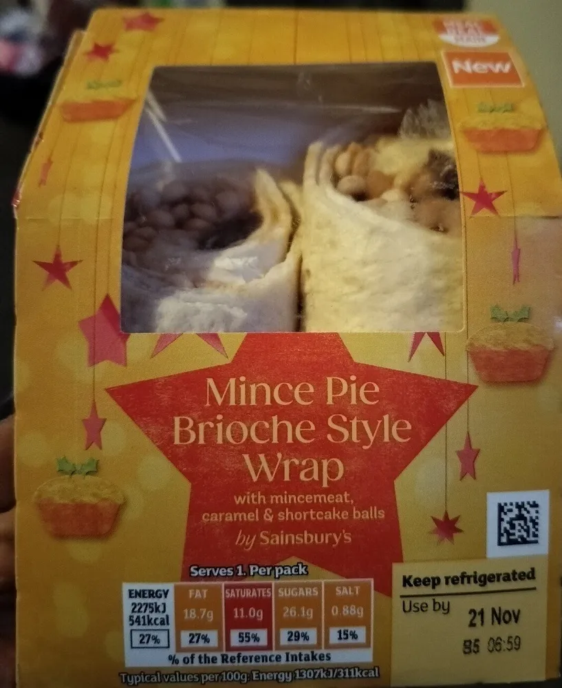Mine Pie Brioche Style Wrap
