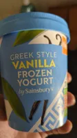 Greek Style Vanilla Frozen Yogurt