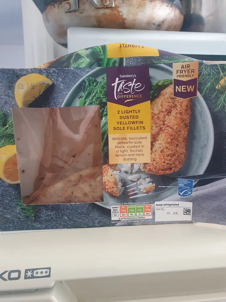 Lightly Dusted Yellowfin Sole Fillets