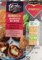 Chorizo And Burrata Arancini