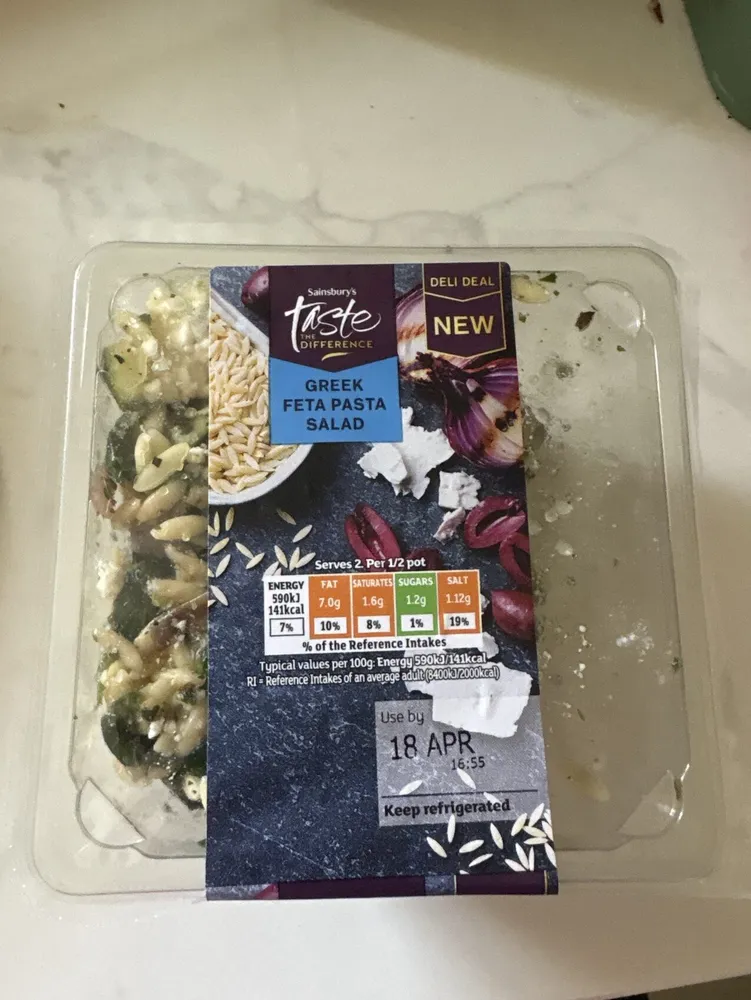 Greek Feta Pasta Salad