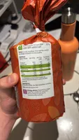 Wholegrain brown rice cake with added salt