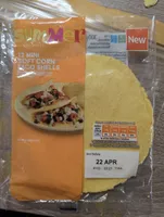 Mini soft Corn Taco Tortillas