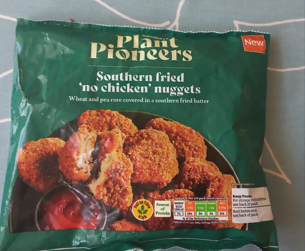 Southern fried 'no chicken' nuggets