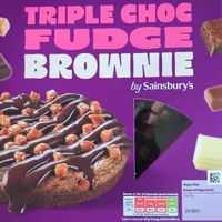 Triple Choc Fudge Brownie