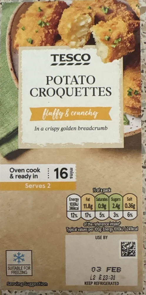 Potato Croquettes