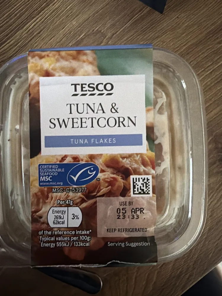 Tuna & Sweetcorn