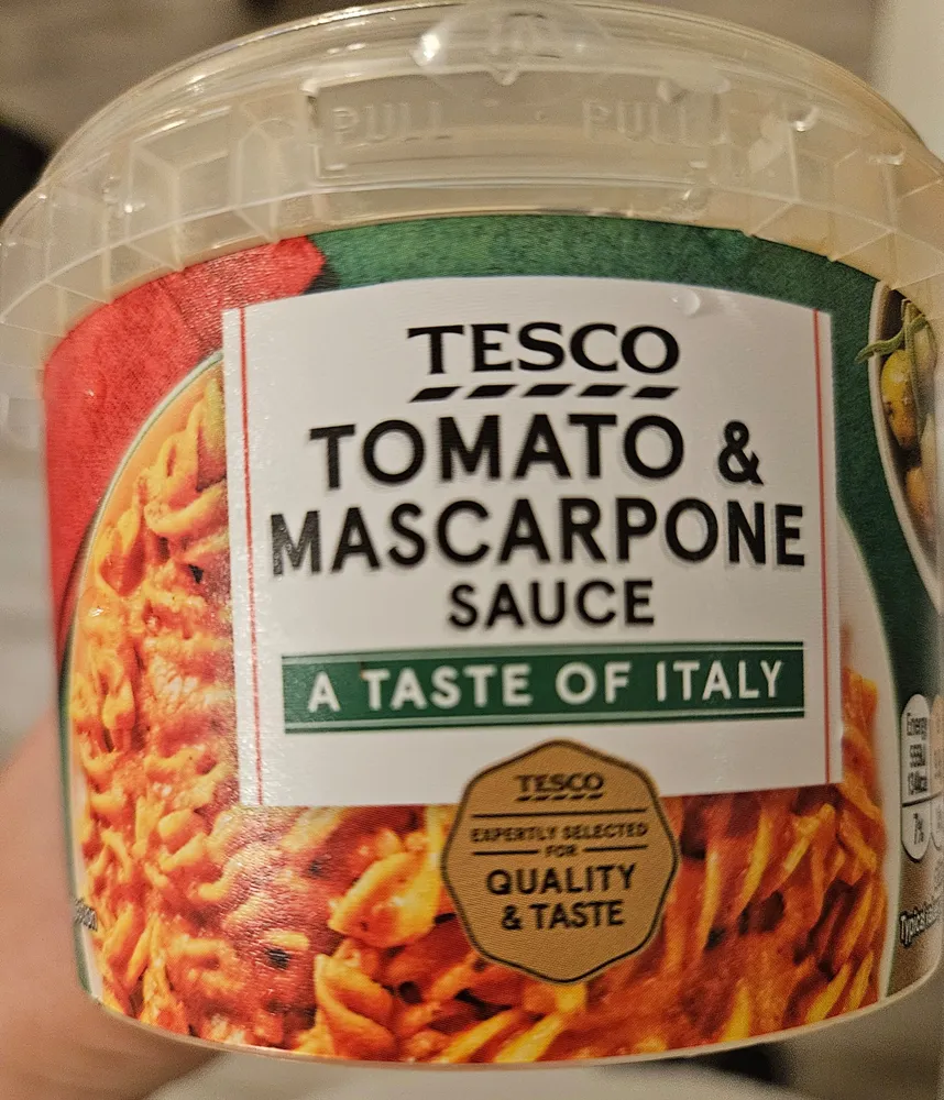 Tomato & Mascarpone Sauce
