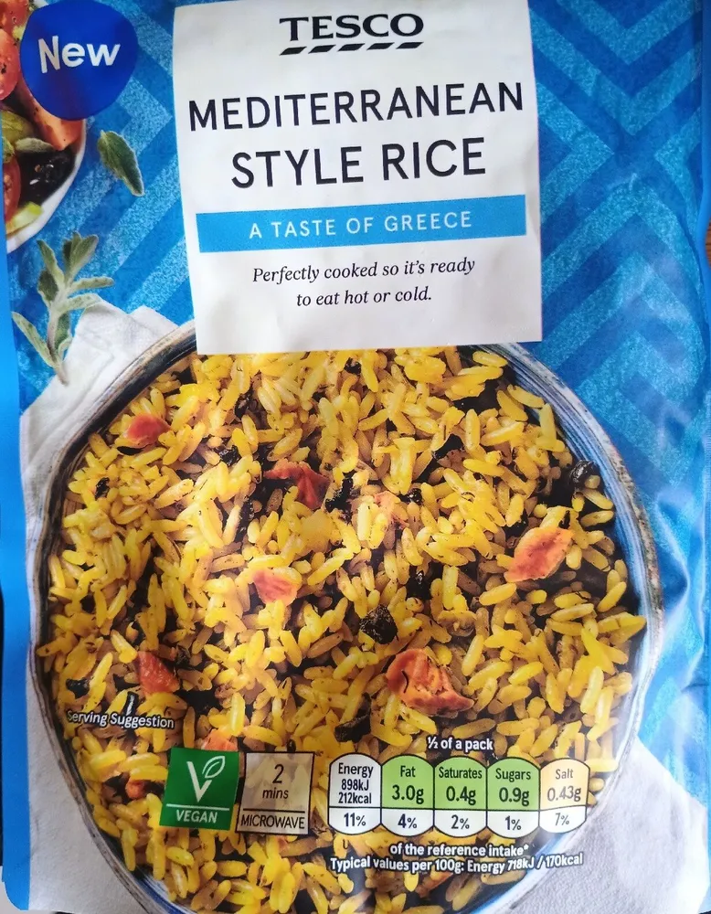 Mediterranean Style Rice