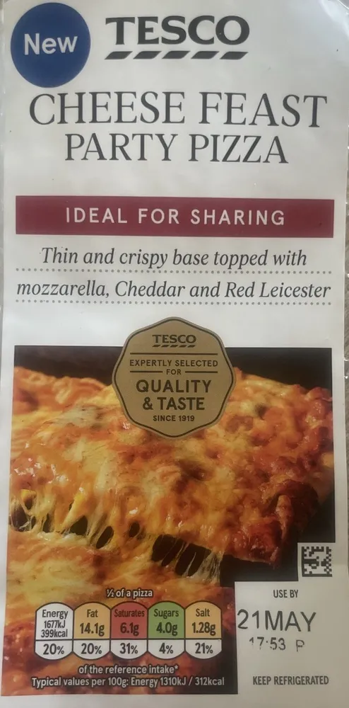 Cheese Feast Party Pizza