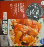 Sweet And Sour Chicken With Egg Fried Rice