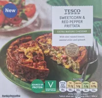 Sweetcorn and Red Pepper Frittata