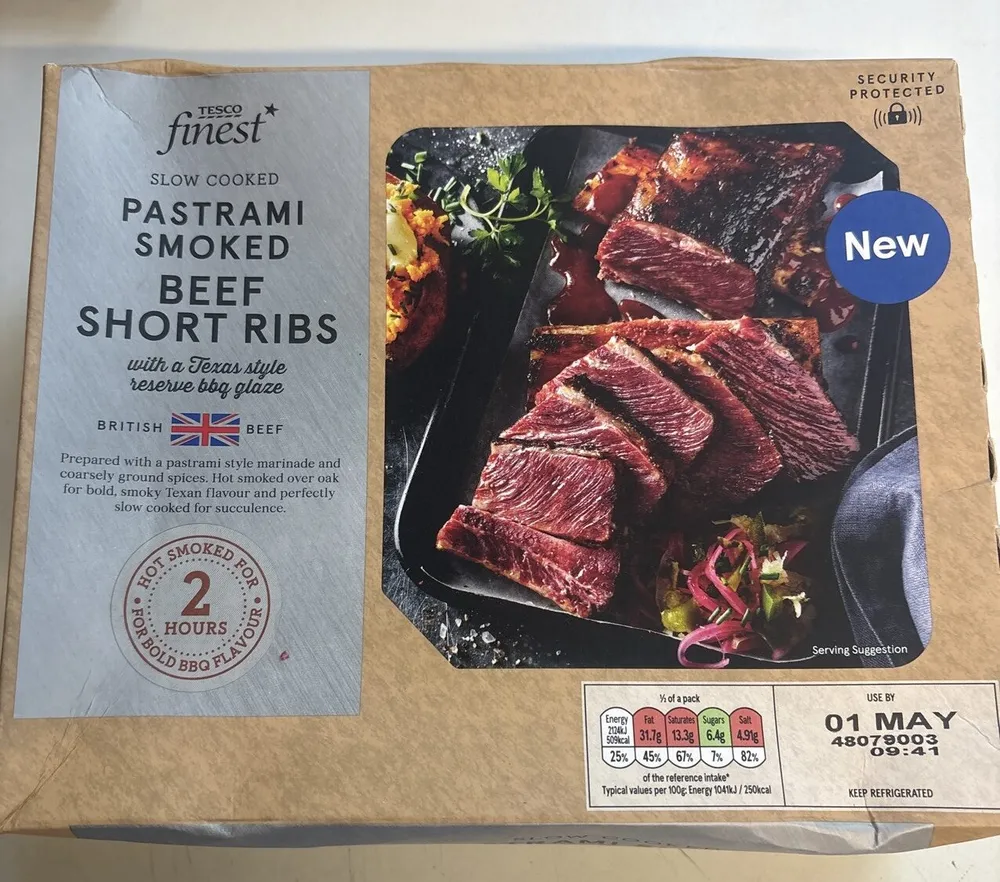 Pastrami Smoked Beef Short Ribs