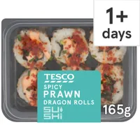 Spicy Prawn Dragon Rolls