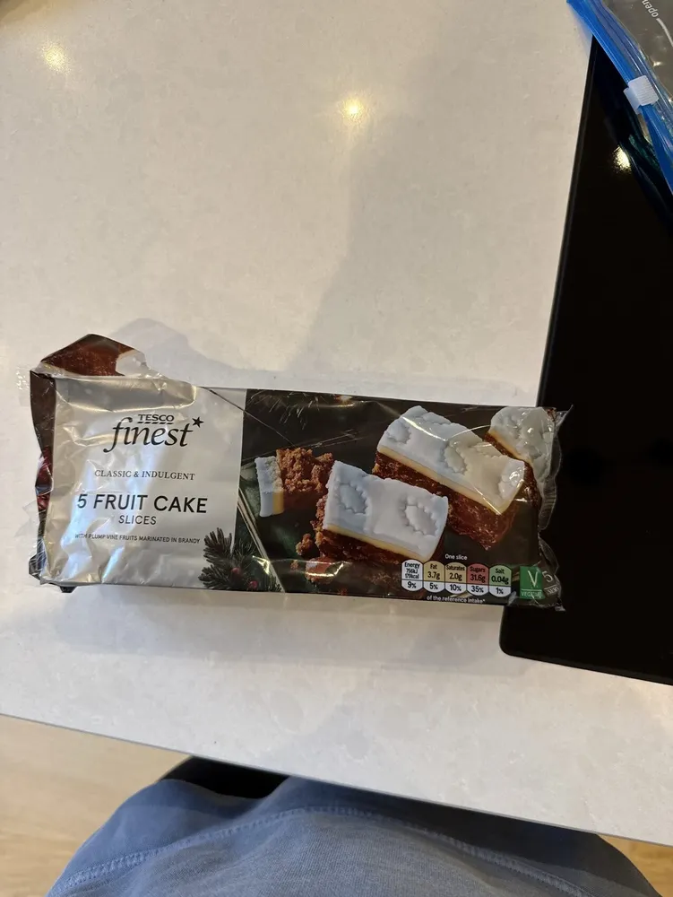 Fruit Cake Slice