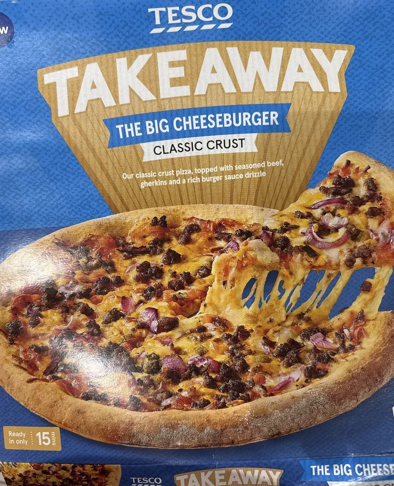 Tesco Takeaway The Big Cheeseburger