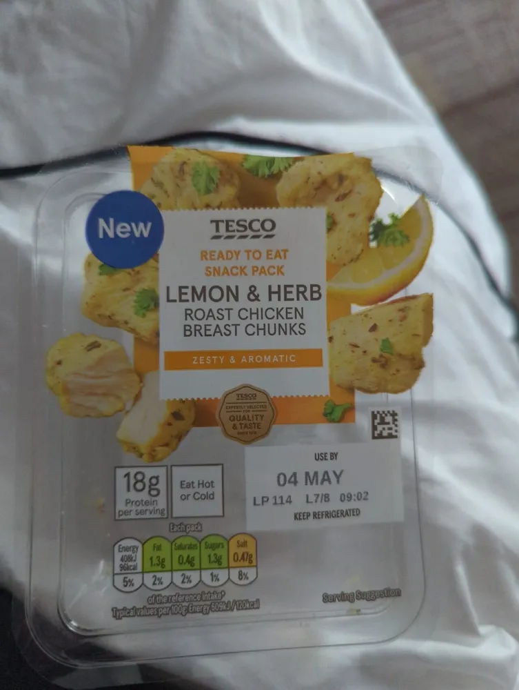 Lemon And Herb Roast Chicken Chunks