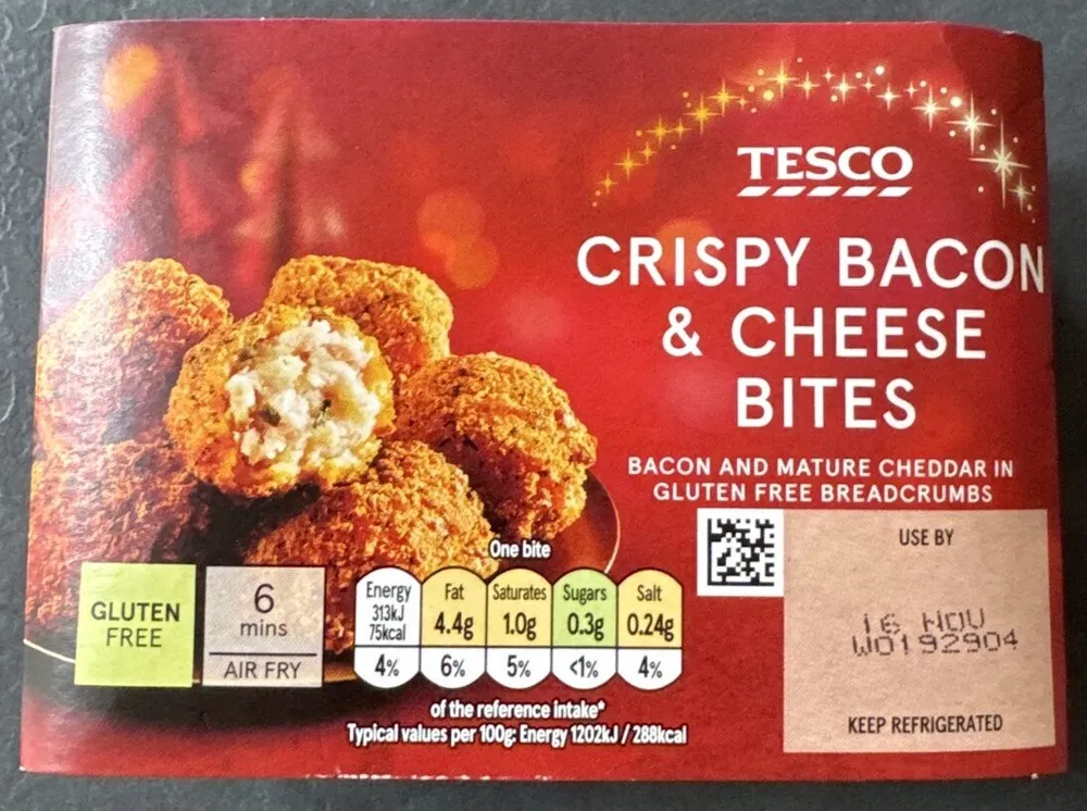 Crispy Bacon & Cheese Bites
