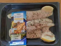Sea Bass Fillets With Lemon & Pepper