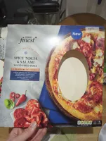 Spicy ‘Ndyja and Salami Pizza