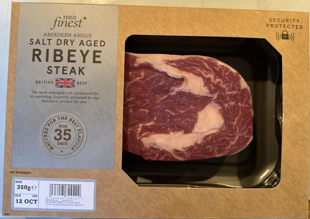 Salt Dry Aged Ribeye Steak