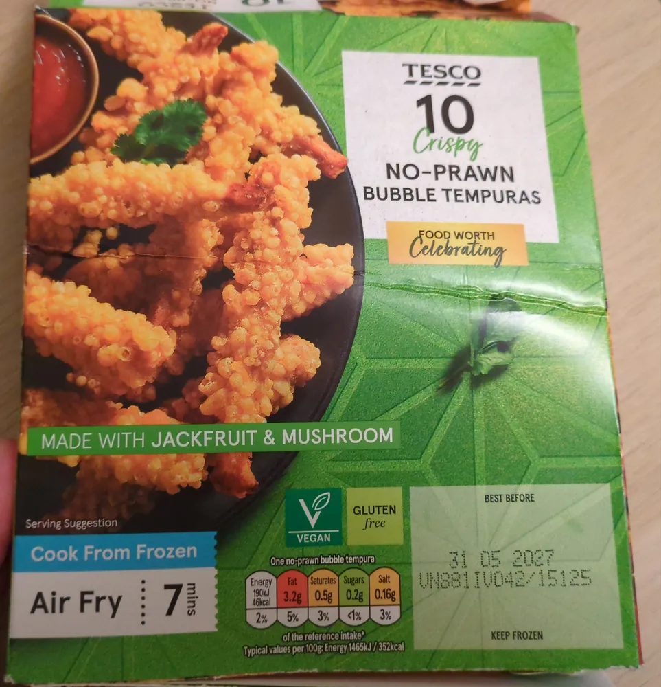 Crispy No-Prawn Bubble Tempuras