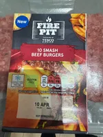 Tesco Smashed Burgers