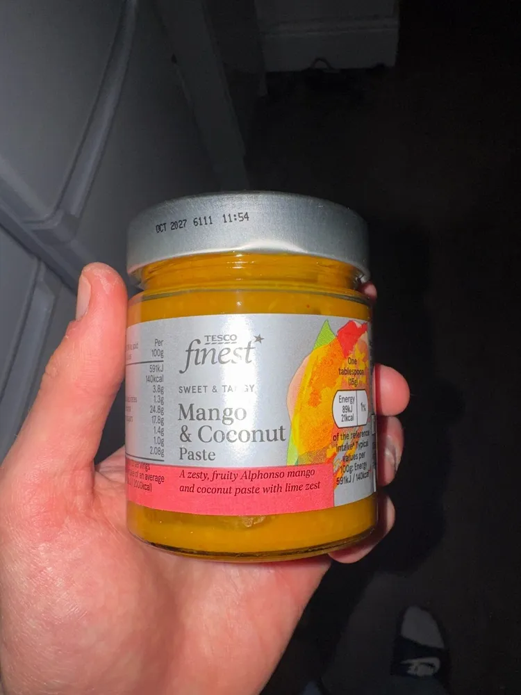 Mango And Coconut Paste