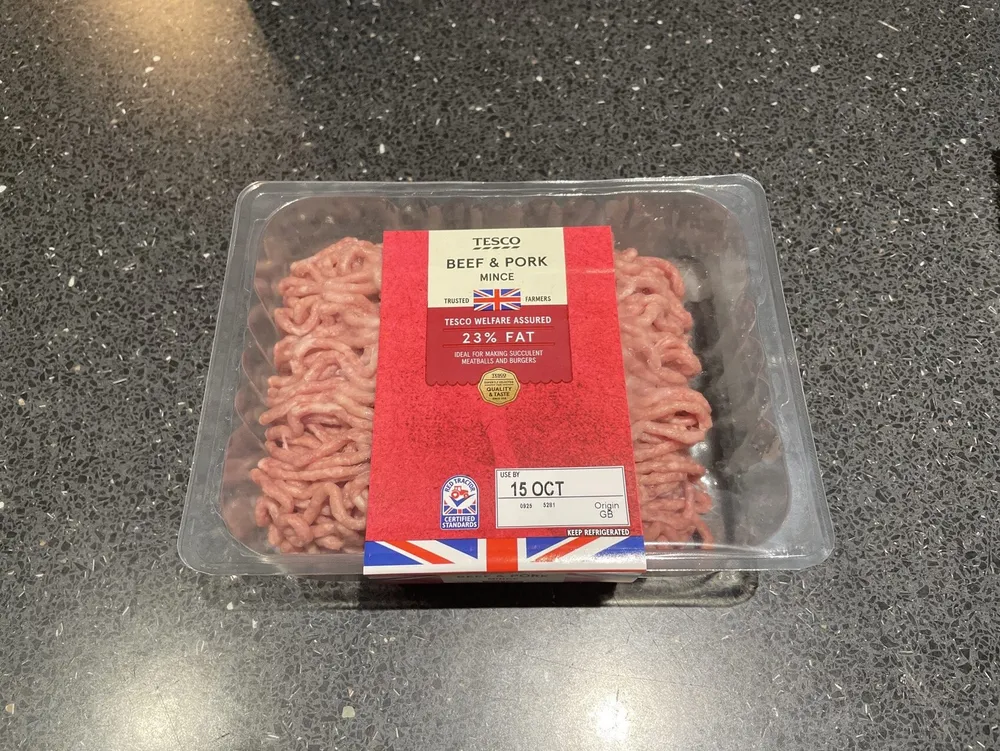 Beef & Pork Mince - 23% Fat