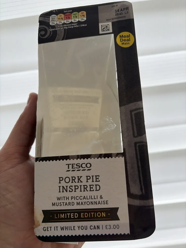 Pork Pie Inspired Sandwich