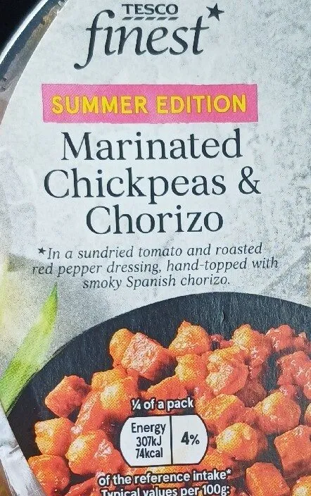 Marinated Chickpeas & Chorizo