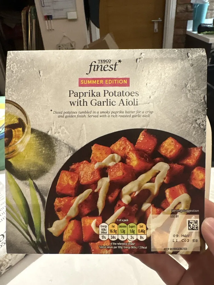 Paprika Potatoes With Garlic Aioli