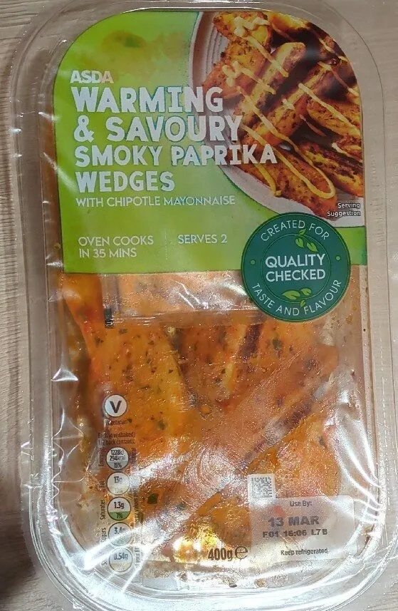 Warm & Savoury Smoky Paprika Wedges